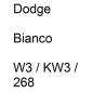 Preview: Dodge, Bianco, W3 / KW3 / 268.